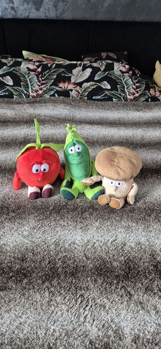 Pluszaki Gang Biedronka rzodkiewka groszek pieczarka