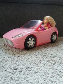 Auto Duży Kabriolet dla barbie firmy Mattel + lalka