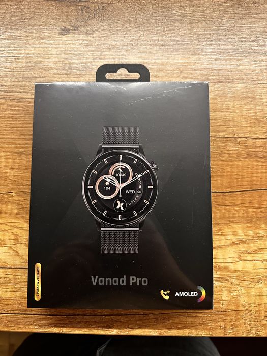 Smartwatch maxcom vanad pro fw58 czarny nowy