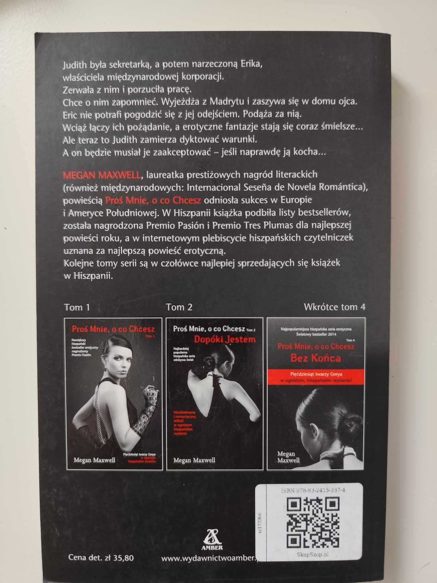 Książka serii (Proś Mnie, o co Chcesz) Raz Jeszcze Megan Maxwell