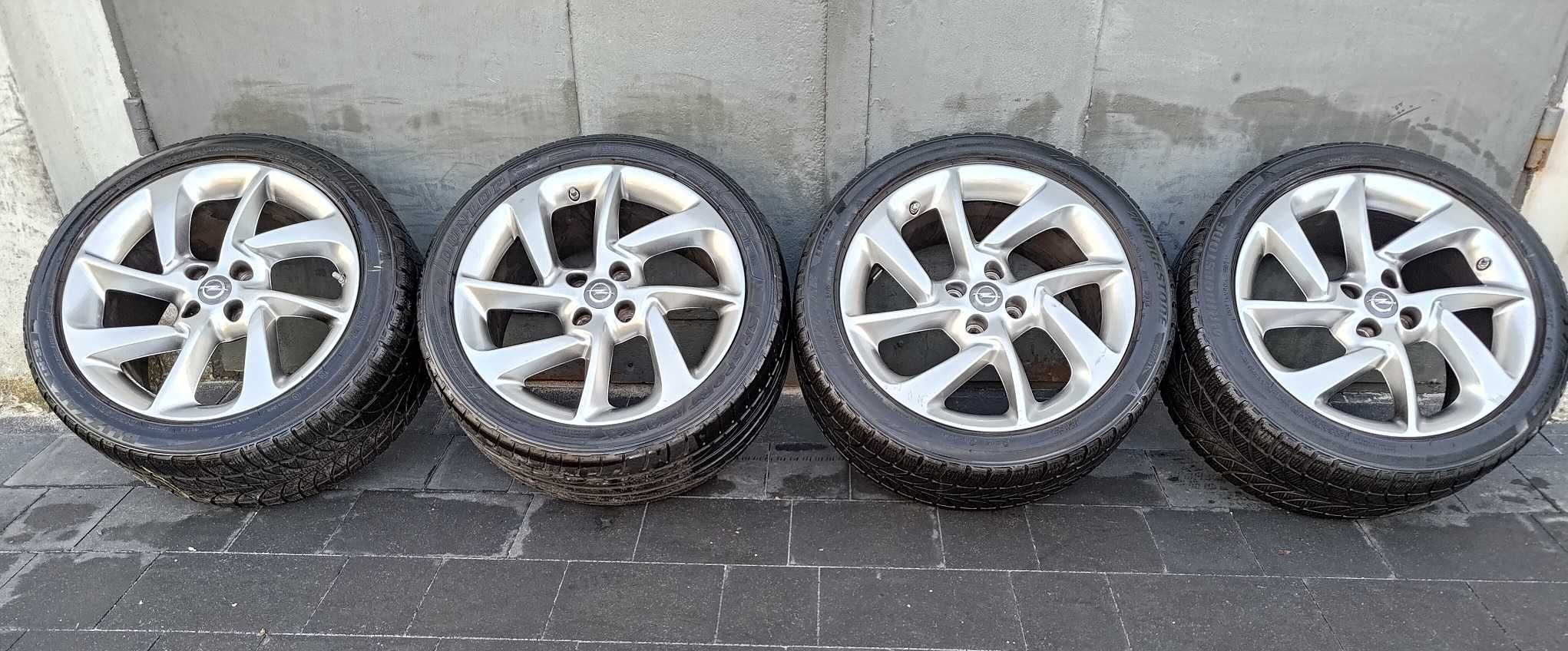 Oryginalne alufelgi Opel 17 cali 4x100 Corsa Adam Karl Astra, OPC LINE