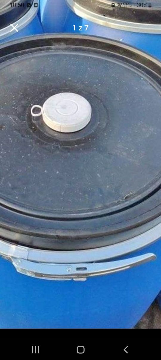 Beczki 50l 160l czyste promocja