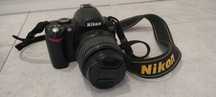 Nikon D40 – lustrzanka cyfrowa + ładowarka + torba – ZAKUPIONY W USA