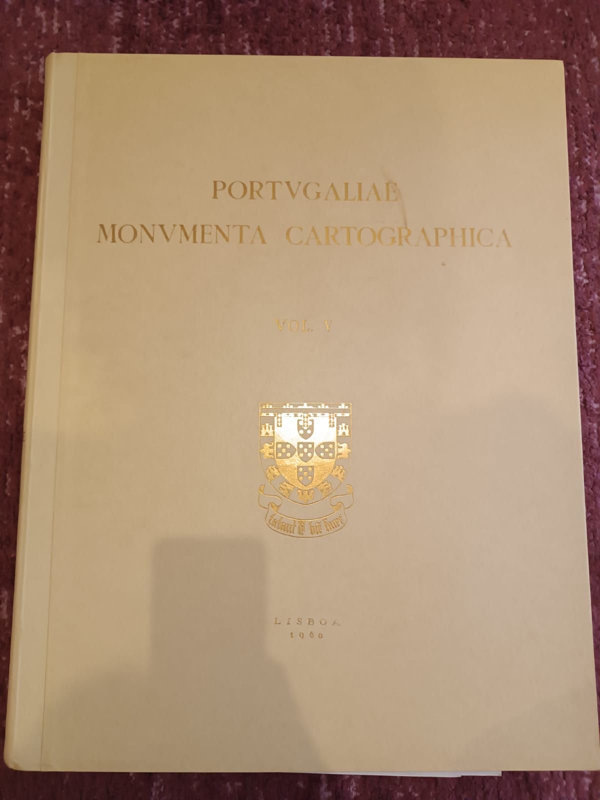 Livro - PORTVGALIAE MONVMENTA cartographia - Volume V 61cm x 50 cm