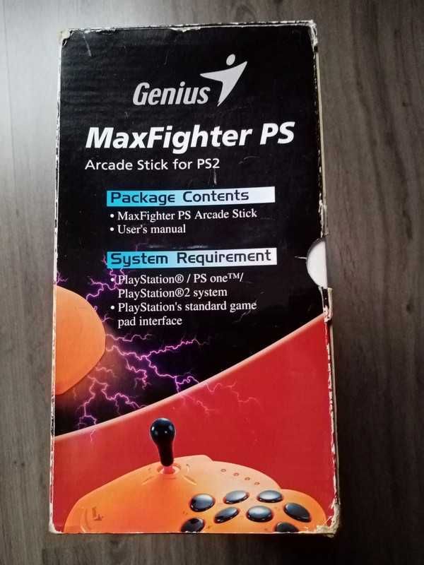 Genius MaxFighter PS Arcade joystick / Playstation ps2 ps1