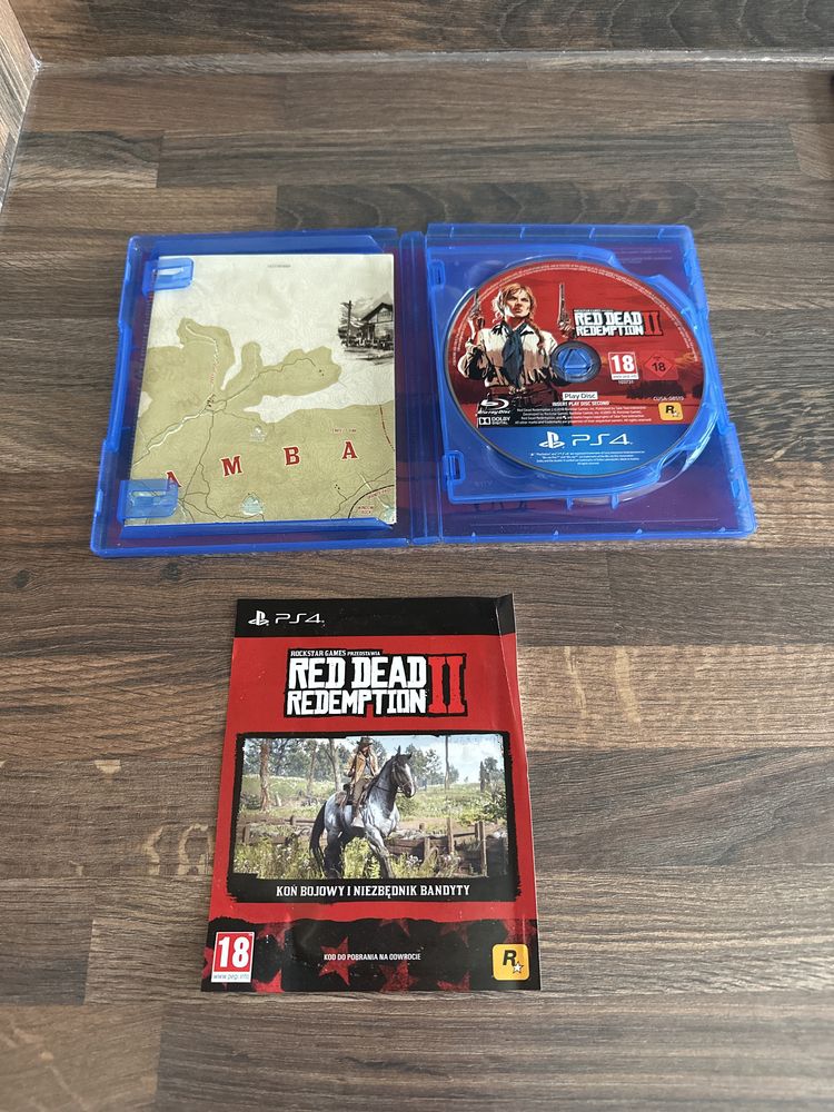 PlayDtation Ps 4 Ps 5 Red Dead Redemption II 2 PL!