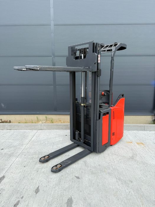 Linde L14SP rydwan wózek paletowy z masztem 3,4m paleciak podest 2017r