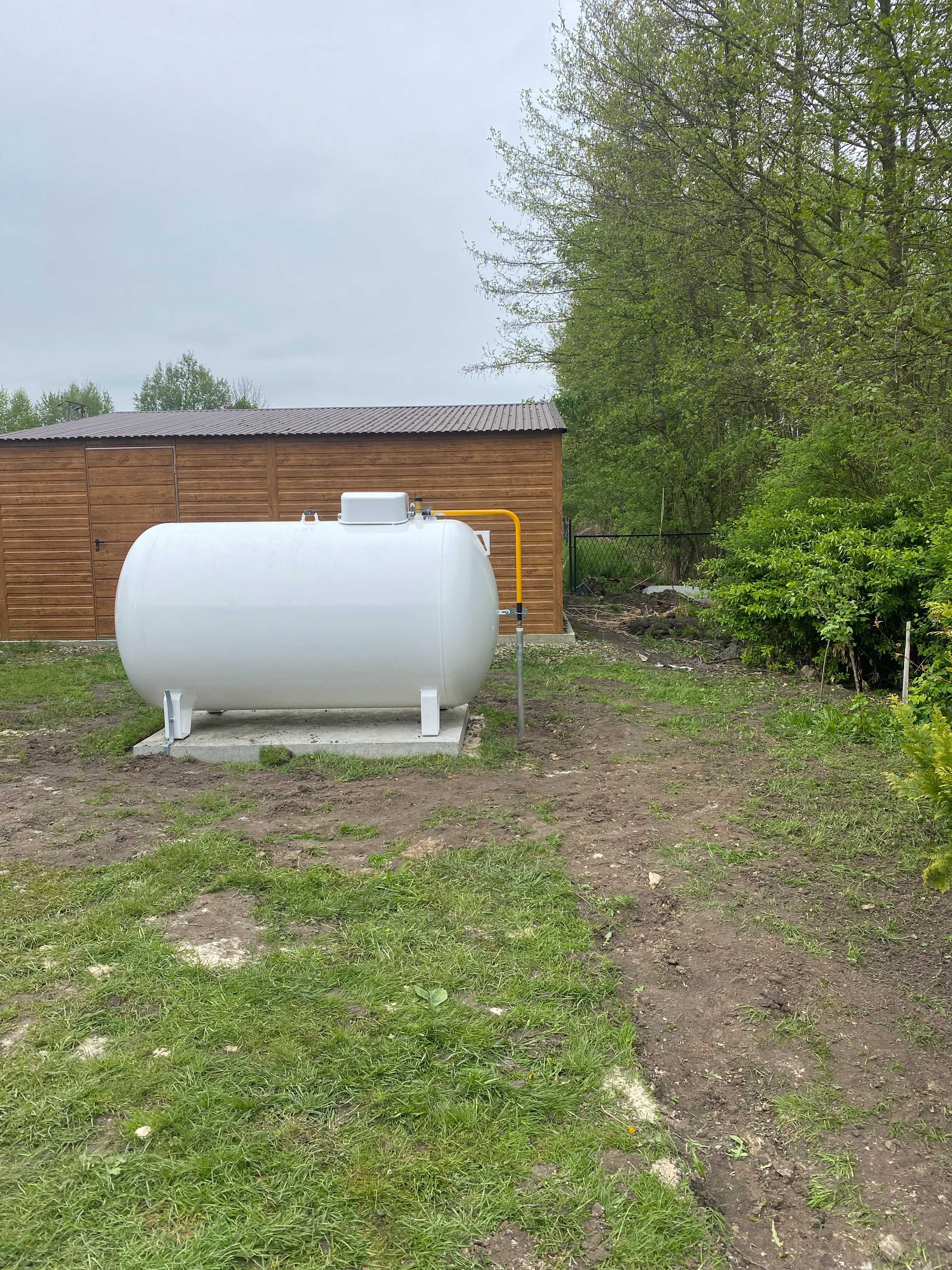 Zbiornik na gaz propan 2700,4850,6400 litrów, montaż, dostawy gazu