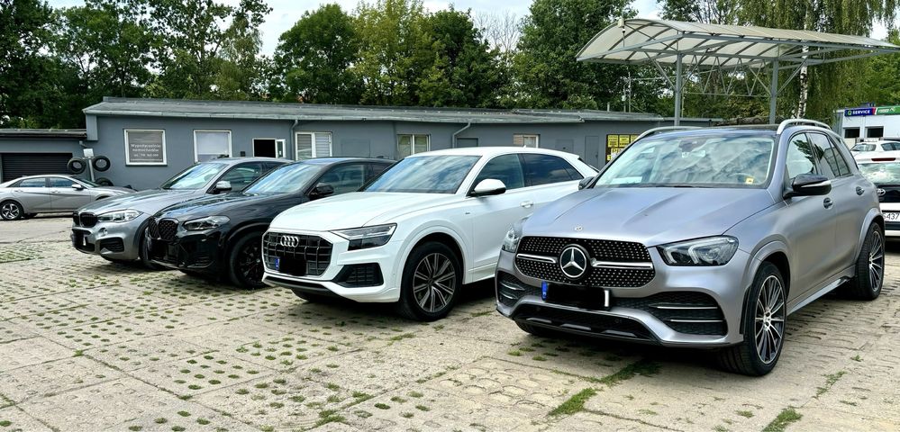 Wypozyczalnia samochodow / wynajem aut / car rent / bmw / audi / merc