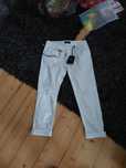 Nowe spodnie jeans białe Dsquared
