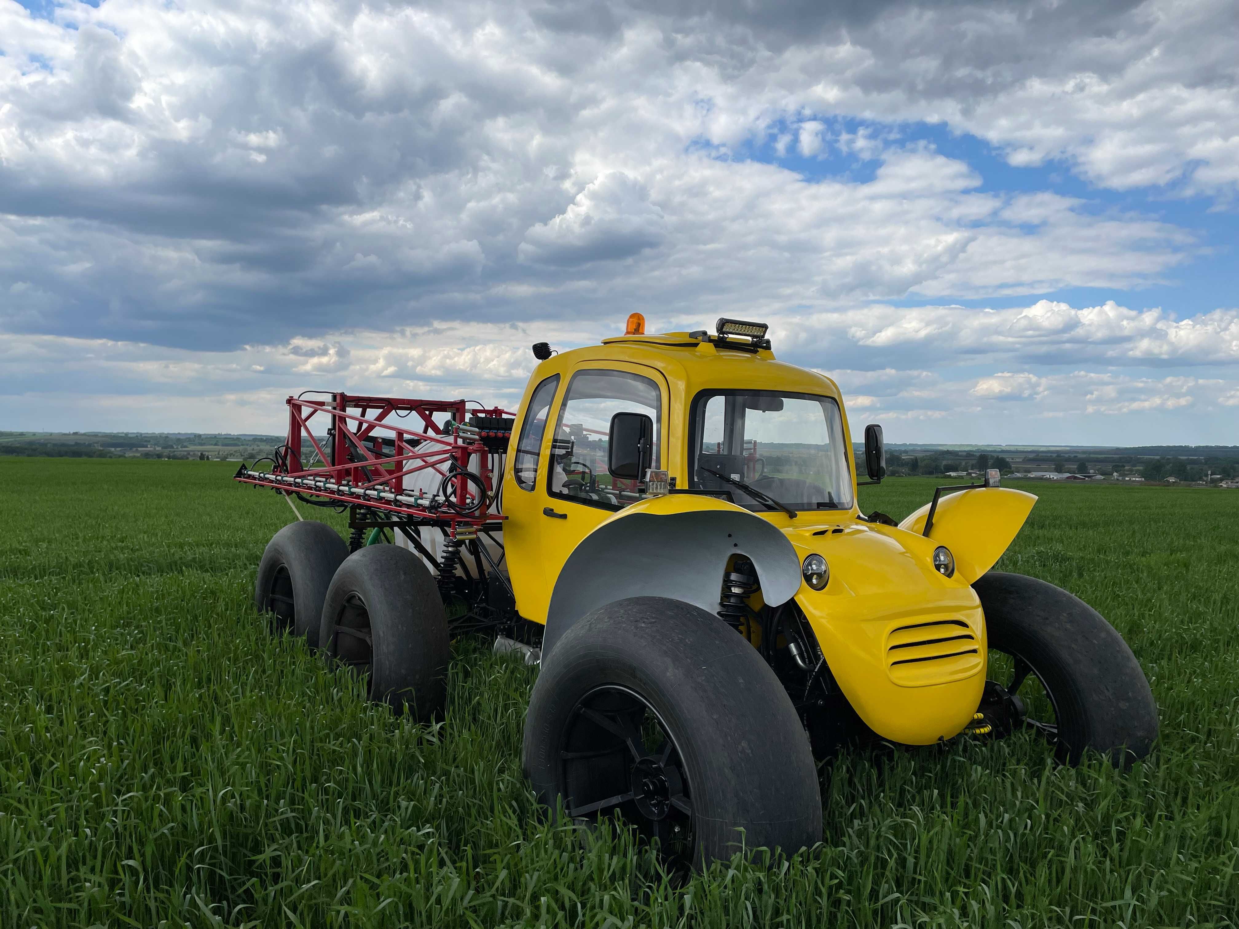 Новий обприскувач самохідний Капелька-У з гарантією (аналог Роси)