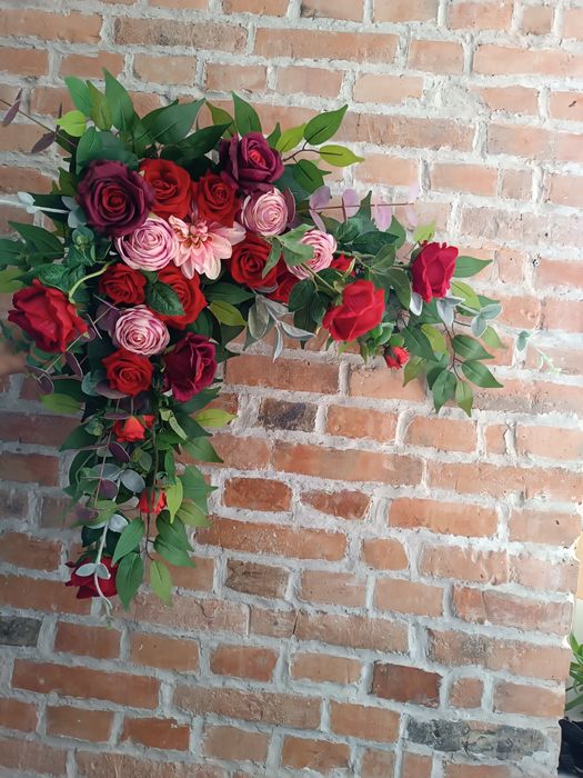 Dekoracja/Kwiaty na ślub/wesele czerwone róże