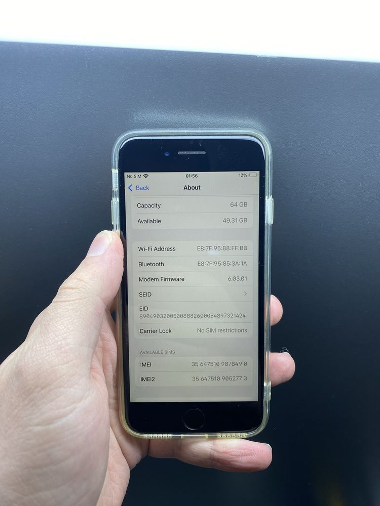Iphone SE 2020 Meverlock 100%.