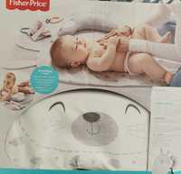 Fisher-Price Baby Tummy Time Fawn Wedge