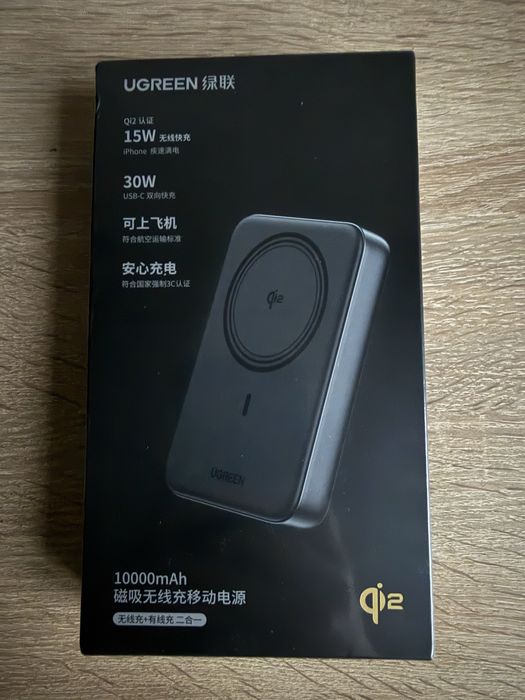 Магнітний ‼️ павербанк 10000 Baseus Ugreen Anker повербанк магсейф EDC