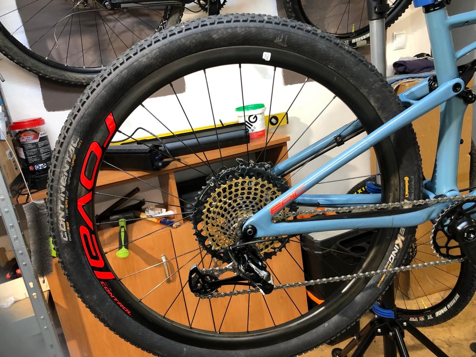 Specialized Epic Expert korba ,kaseta xx1 Sram