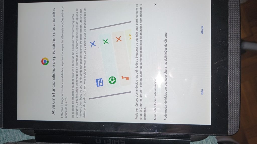 Tablet de 7 com capa NVIDIA Shield