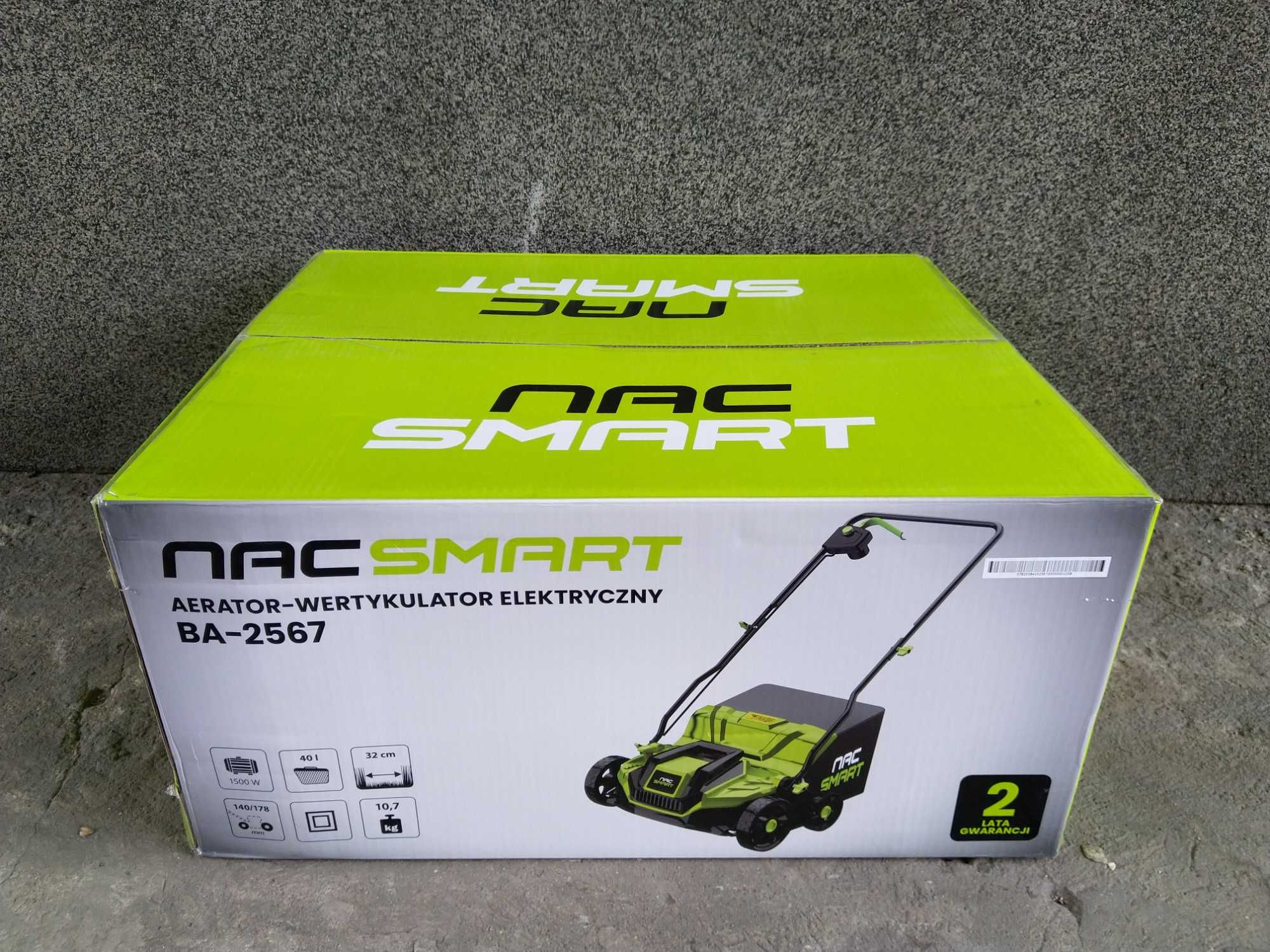 HIT Urządzenie 2w1 wertykulator aerator elektryczny 1500W 40L 32cm