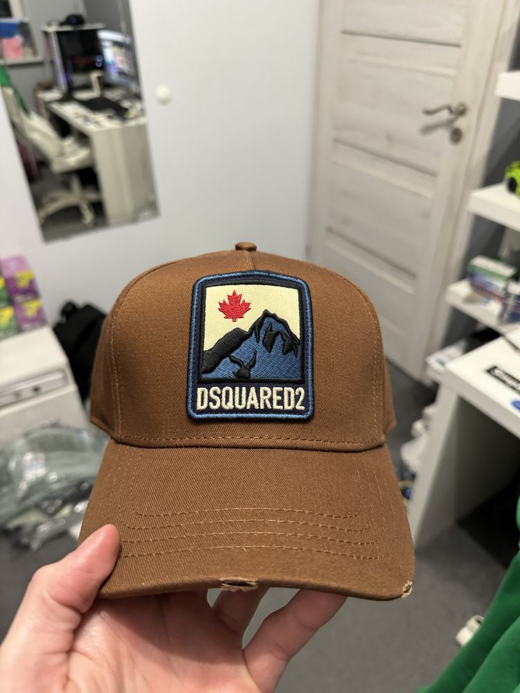 Dsquared2 Czapka brąz