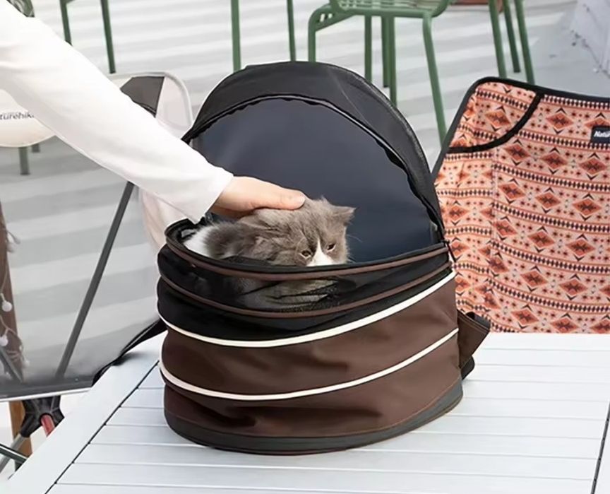 Mochila de transporte extensível, nova