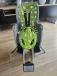 Fotelik rowerowy Hamax + kask