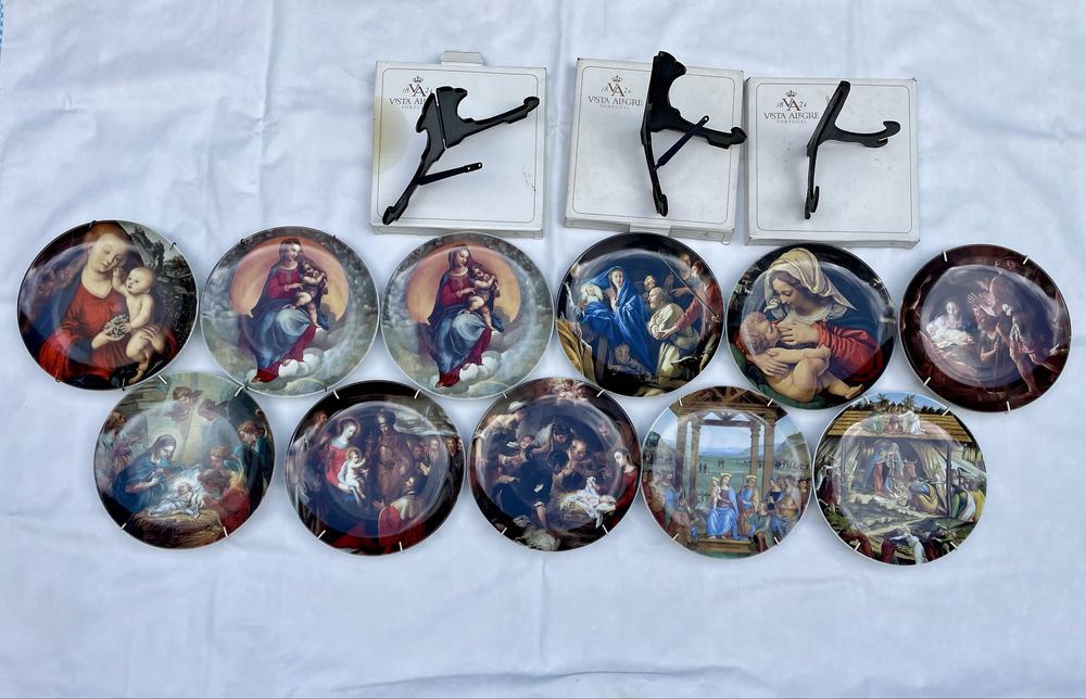 Pratos Vista Alegre Festa de Natal (1991 a 2004)