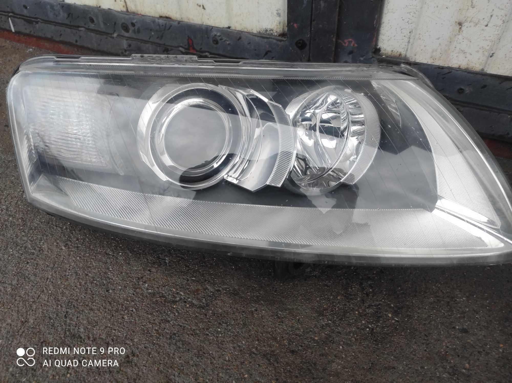 Audi A6 C6 lampy BI-Xenon oryginał kompletna 04-08 gwarancja