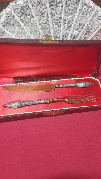 Prata talheres trinchar