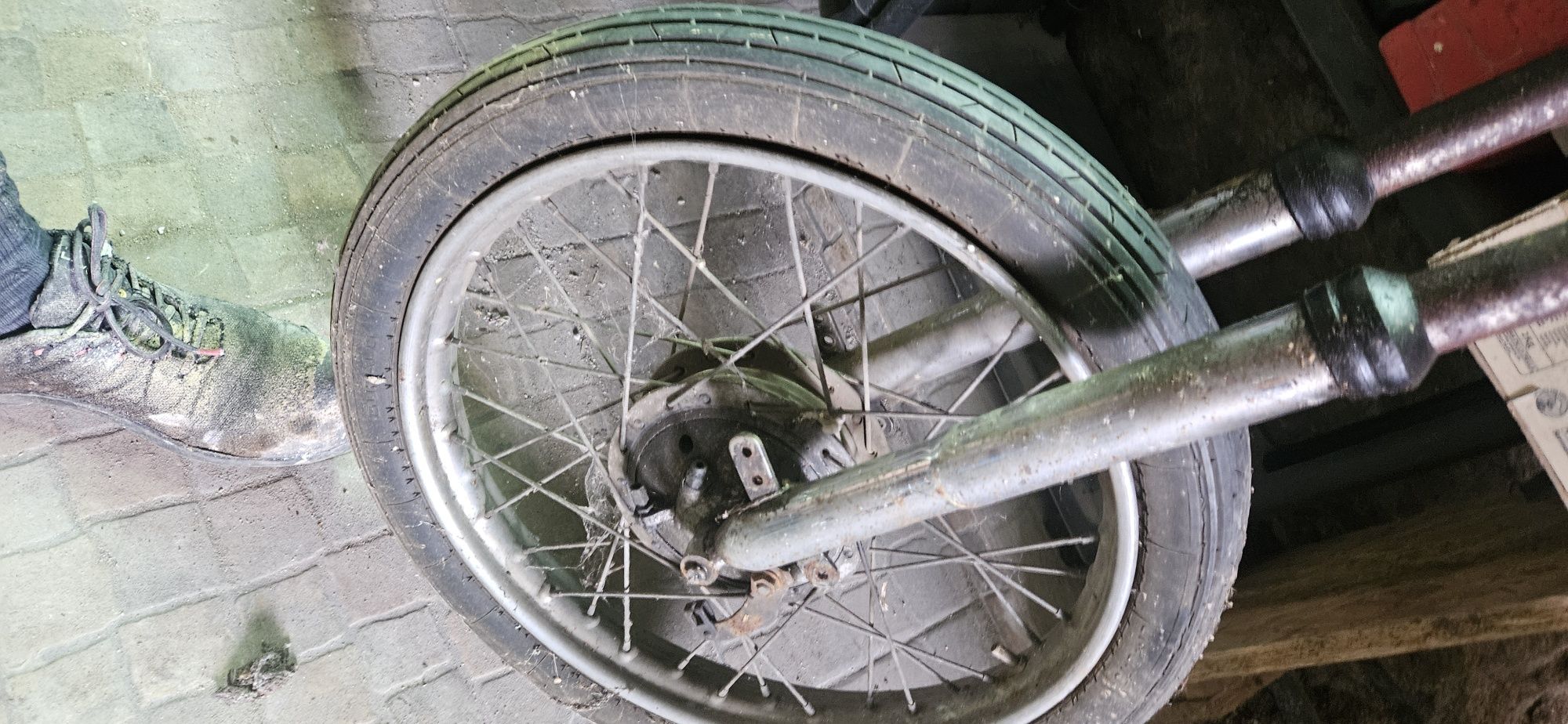 Suspensão com roda de motorizada Masac
