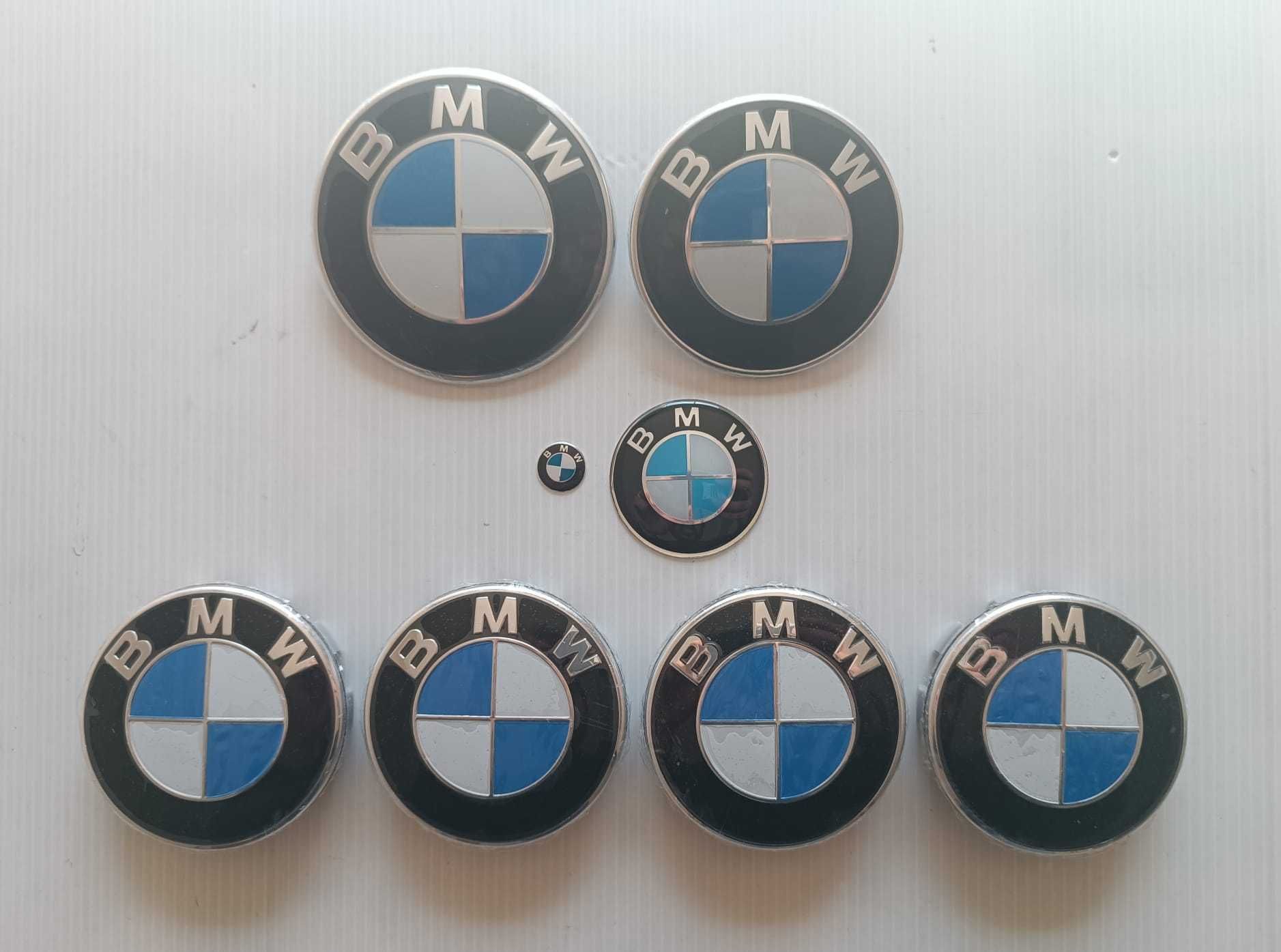 BMW - Conjunto kit 7 ou 8 símbolos emblemas