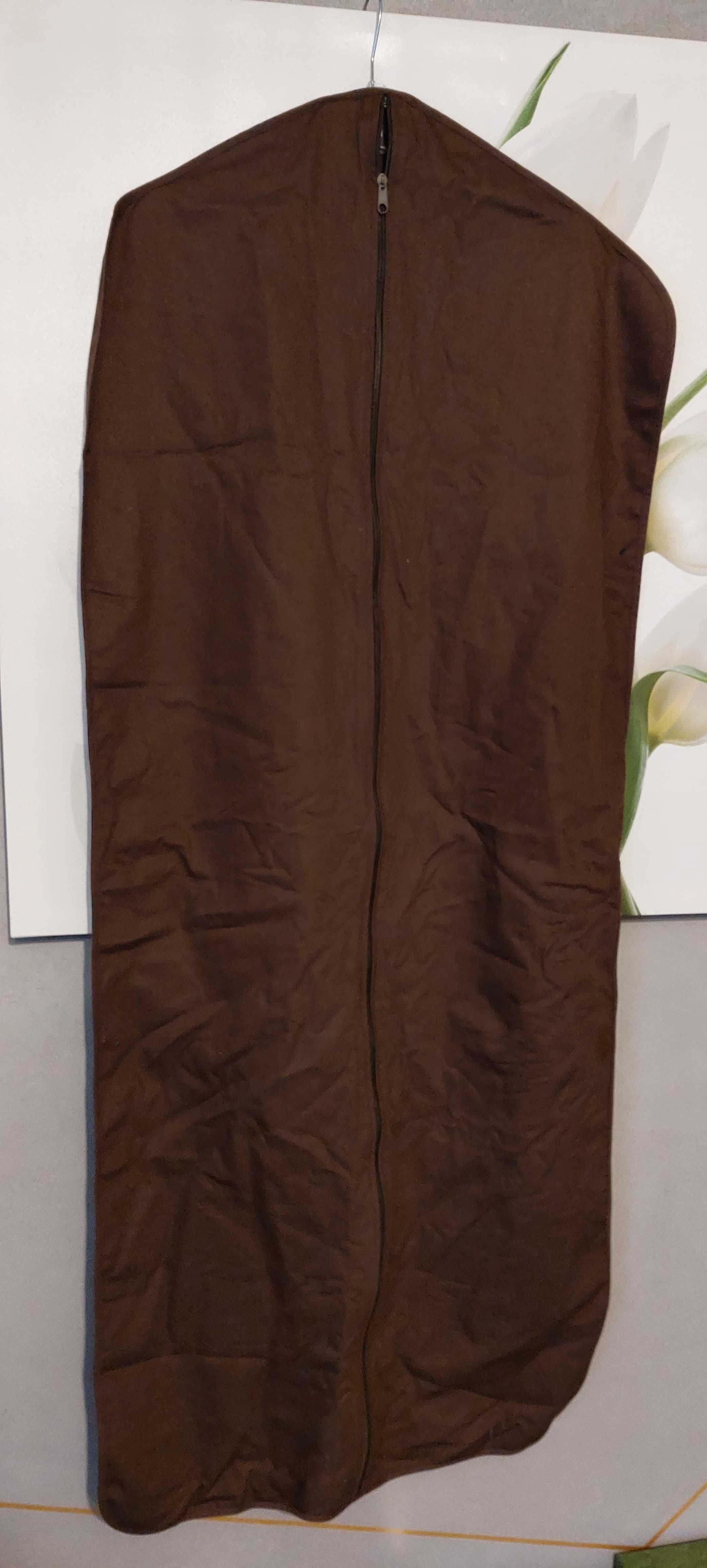 Pokrowiec na ubrania LOUIS VUITTON-brązowy, oryginalny