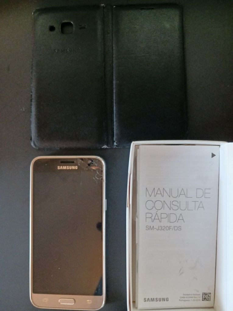 Samsung J3 2016 - ecrã partido