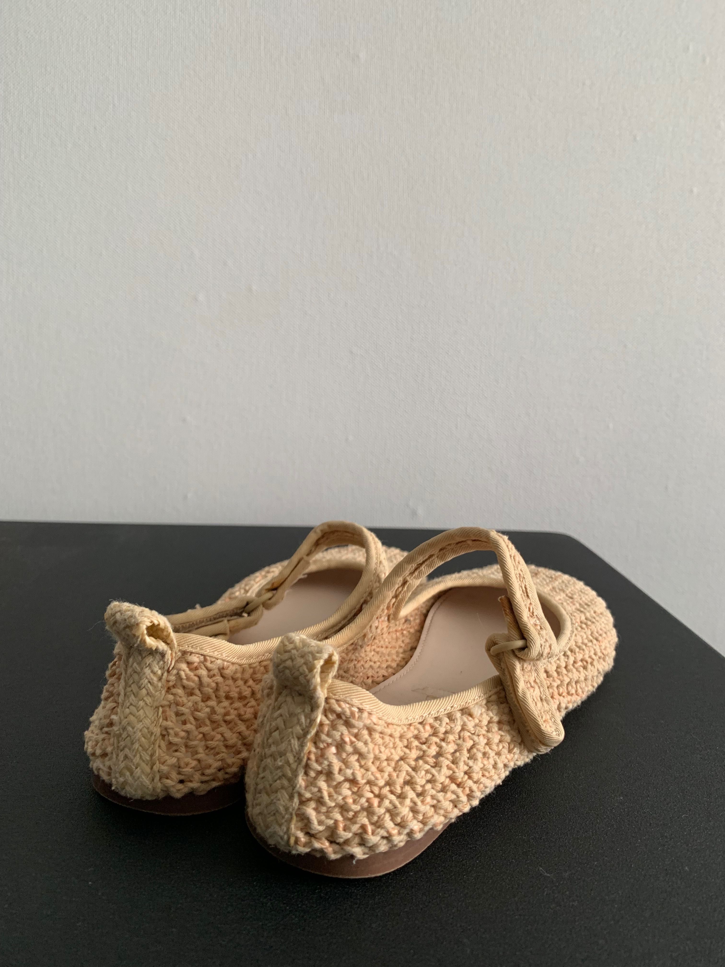 Плетені балетки Zara Mary Jane Мери джейн 290