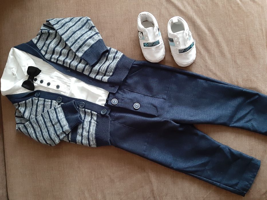 Elegancki zestaw dla chłopca H&M r. 68/74