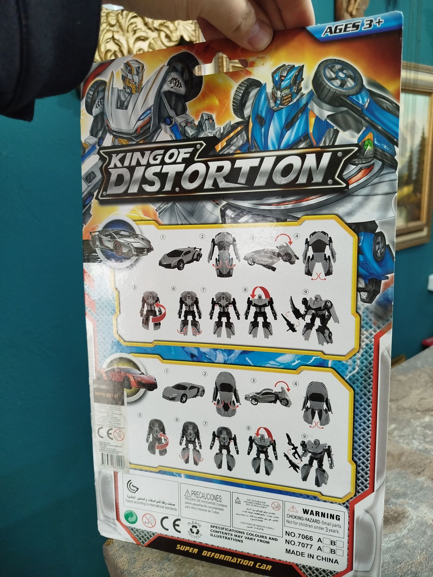 Robot zabawka Transformers