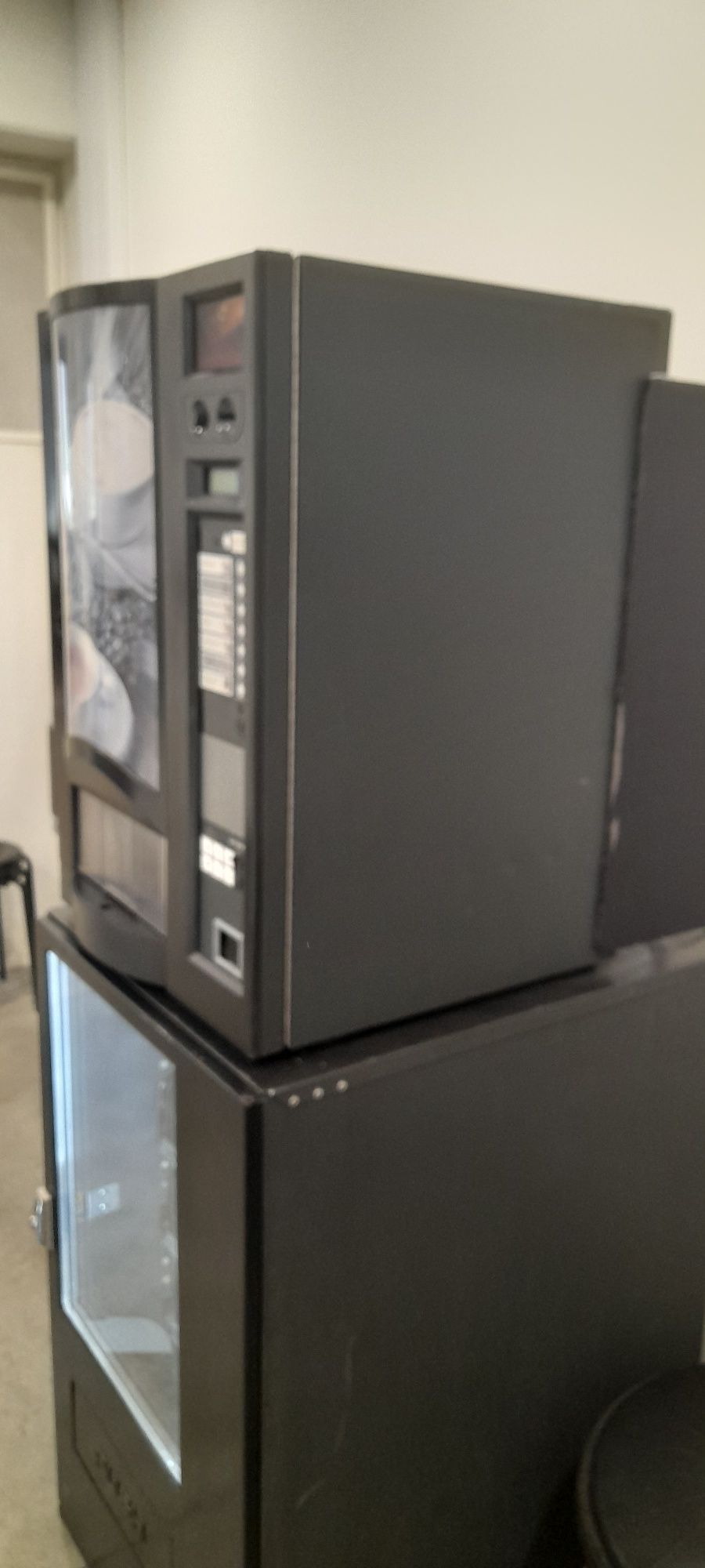 Máquina de café Bianchi Pégaso a funcionar.