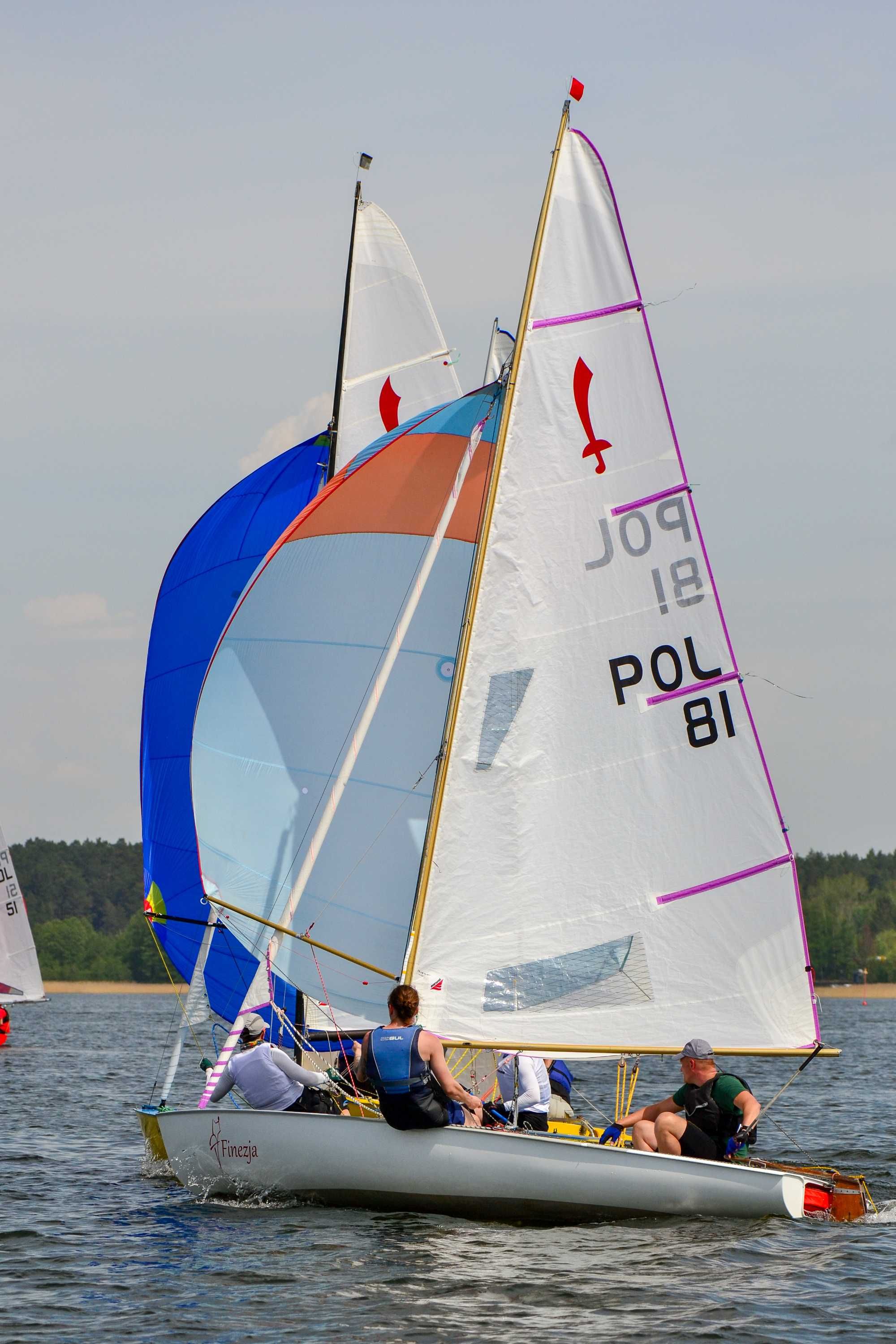 Żaglówka Korsar  - Doinwestowana - Gotowa do pływania + wózek slipowy