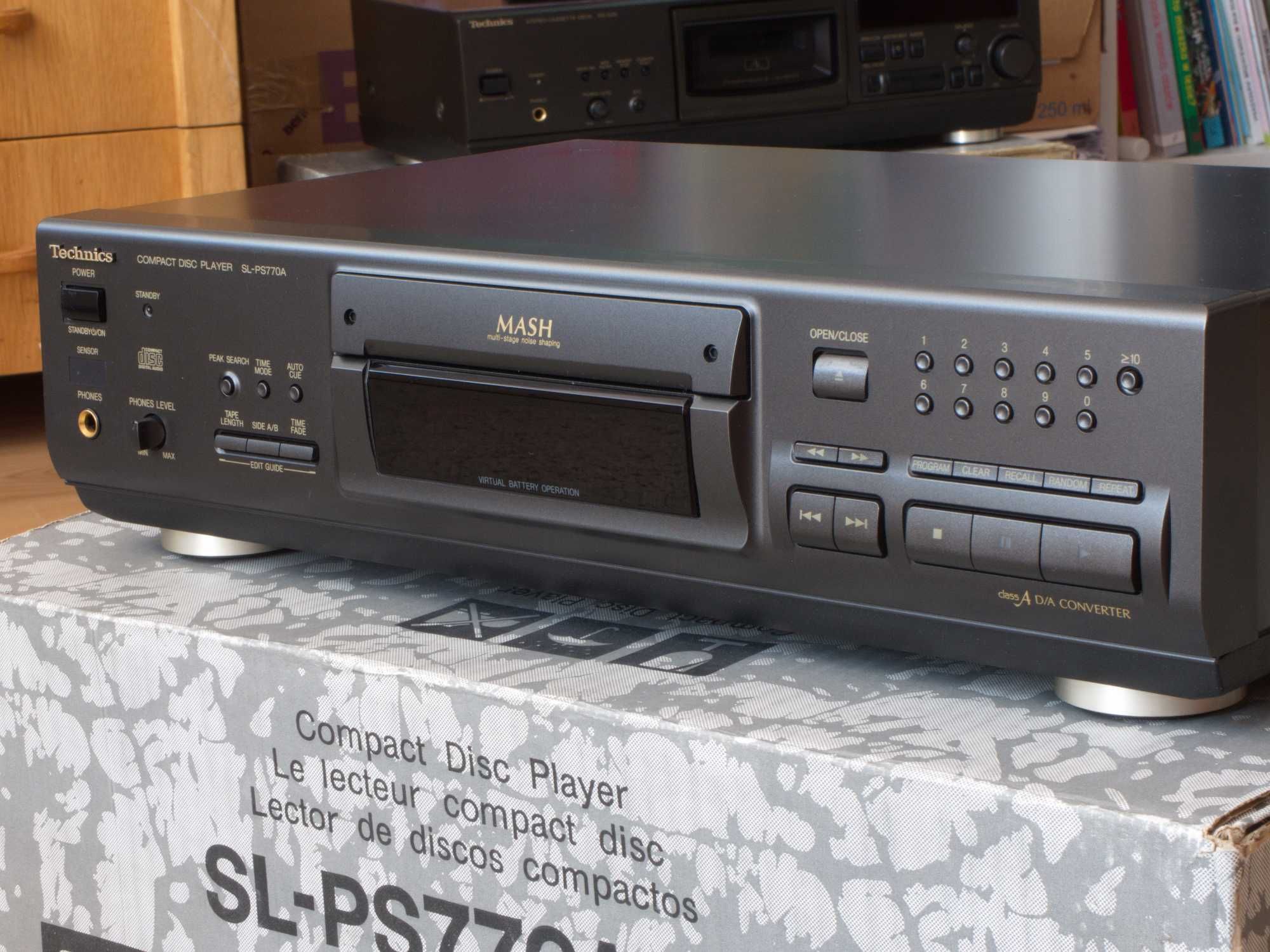 Technics Amplituner SA-GX690 Compact Disc SL-PS770A Deck RS-AZ6 NOWY