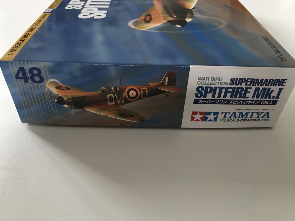 Samolot Supermatine Spitfire Mk.l model Tamiya 60748