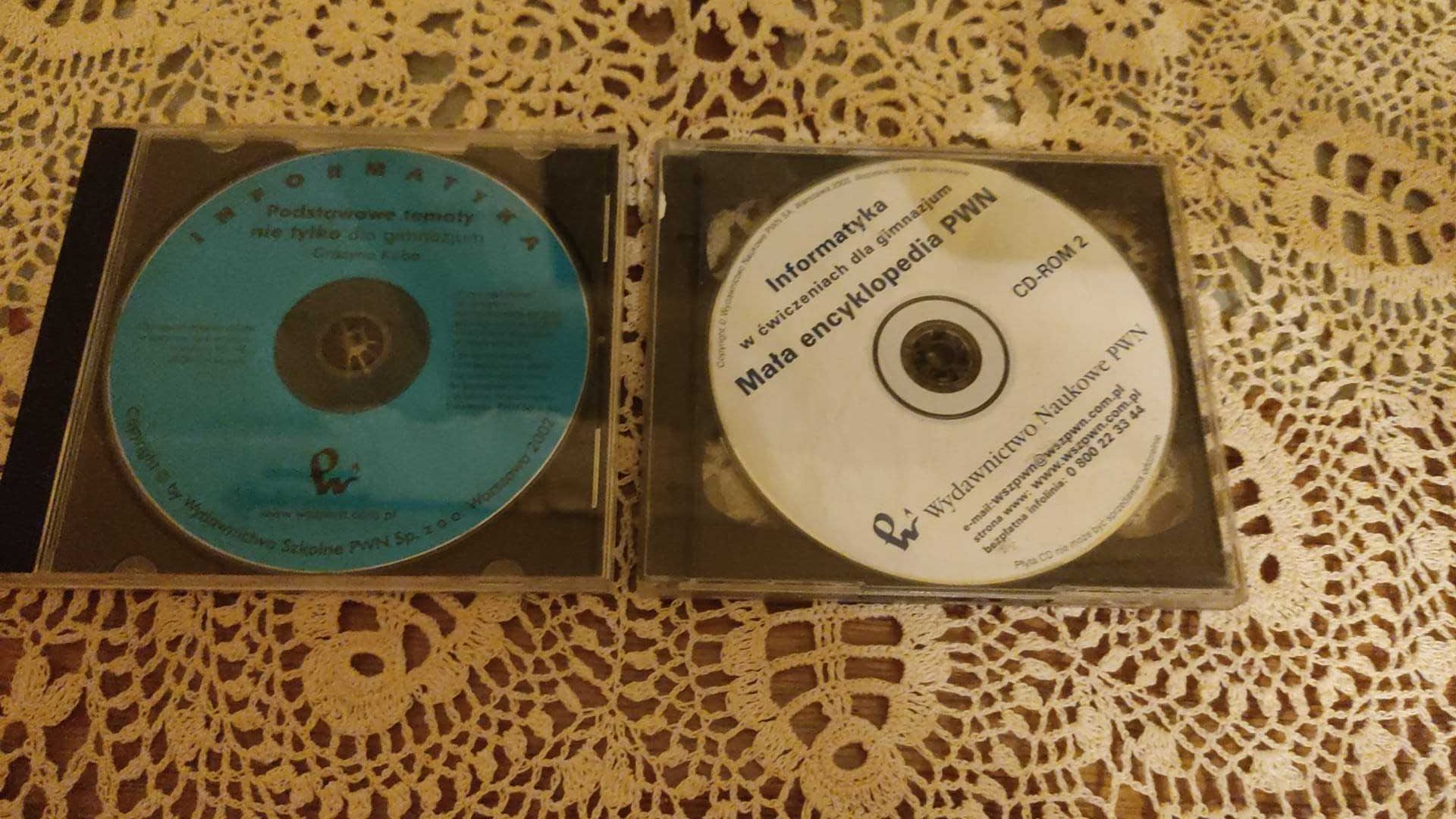 Mała encyklopedia PWN Informatyka Gimnazjum (2 płyty CD)