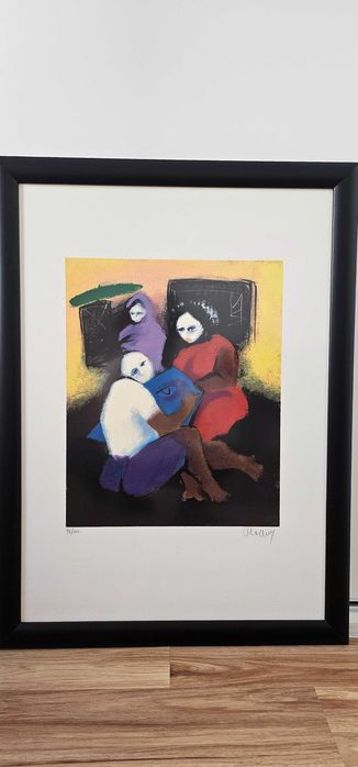 Quadro com Serigrafia de Chichorro