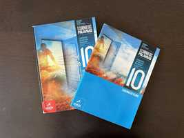 Manual e caderno de exercícios de Português de 10° Ano