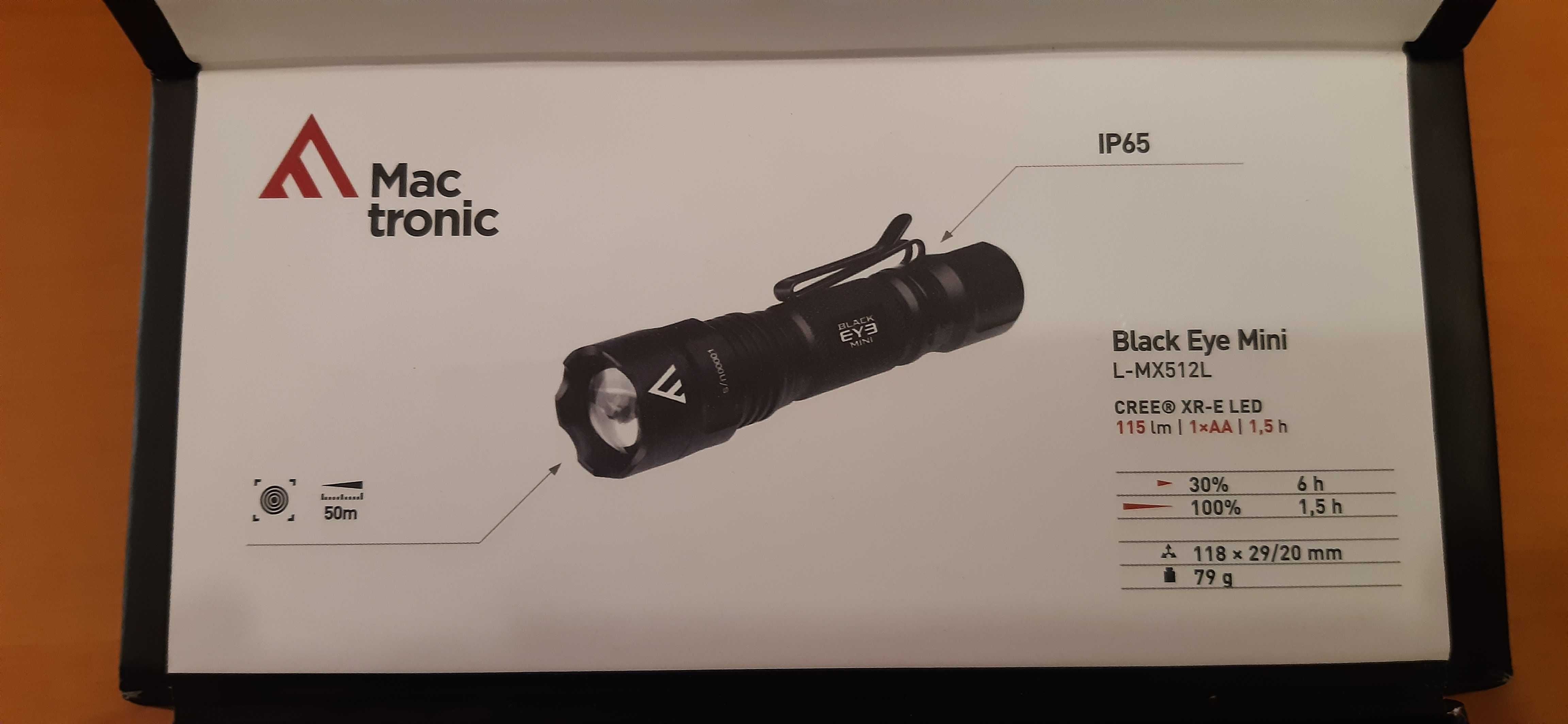 Latarka Black Eye Mini MX512L