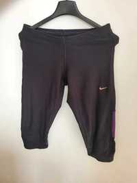 Czarne spodenki 3/4 Nike Dri-Fit roz. S