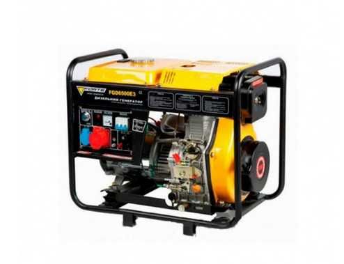 Дизельний генератор Forte FGD6500E3 5,5 кВт (3-фазний)