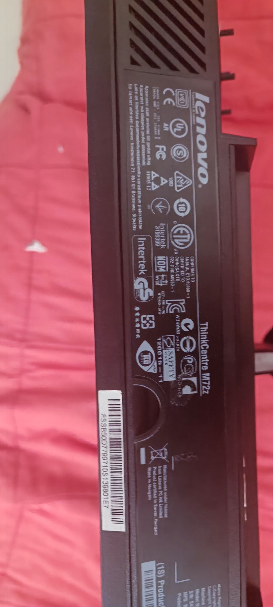 Lenovo ThinkCentre M72z i3 8gb
