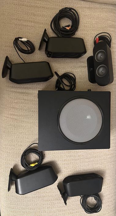 Colunas Logitech X-530