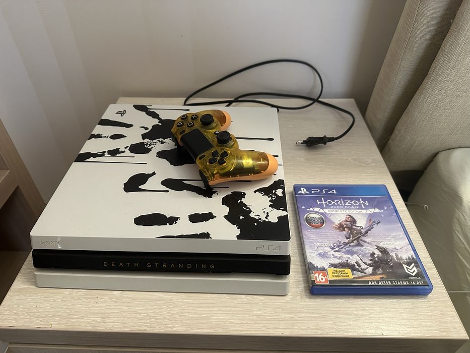 Sony Ps4 pro death stranding limited edition playstation 4