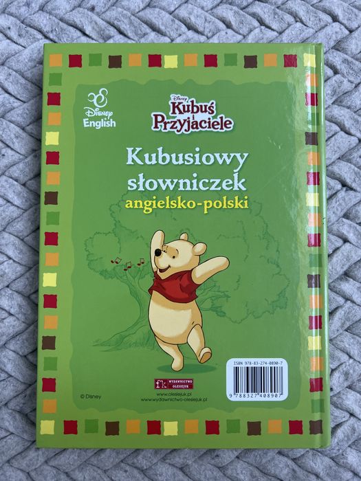 Kubusiowy słowniczek angielsko z płytą CD -polski Disney English