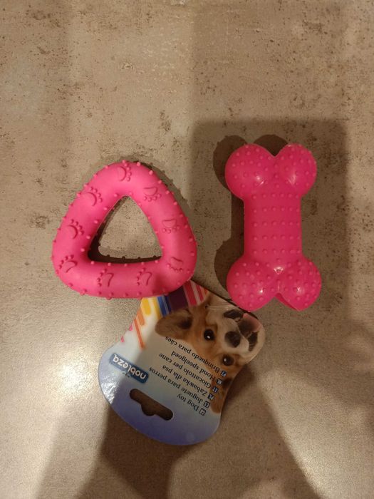 Gumowe zabawki dla psa 2 szt -Nowe